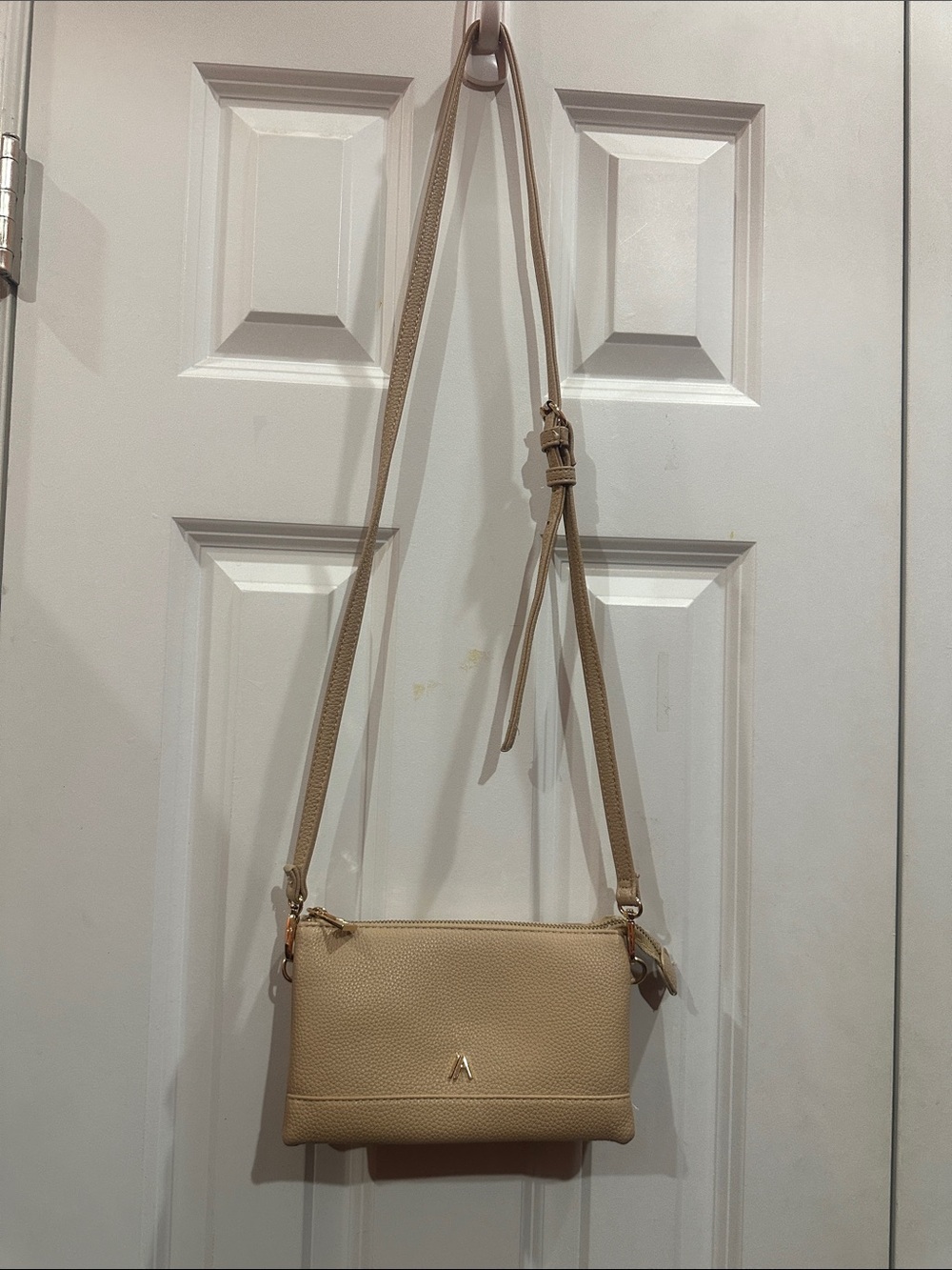 NEW Neutral Beige Crossbody Bag by
